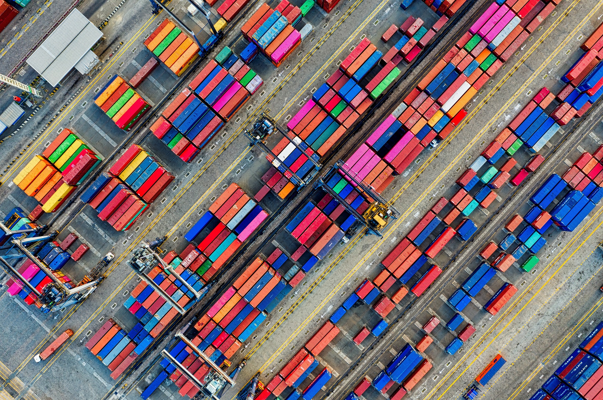 Foto van vracht containers
