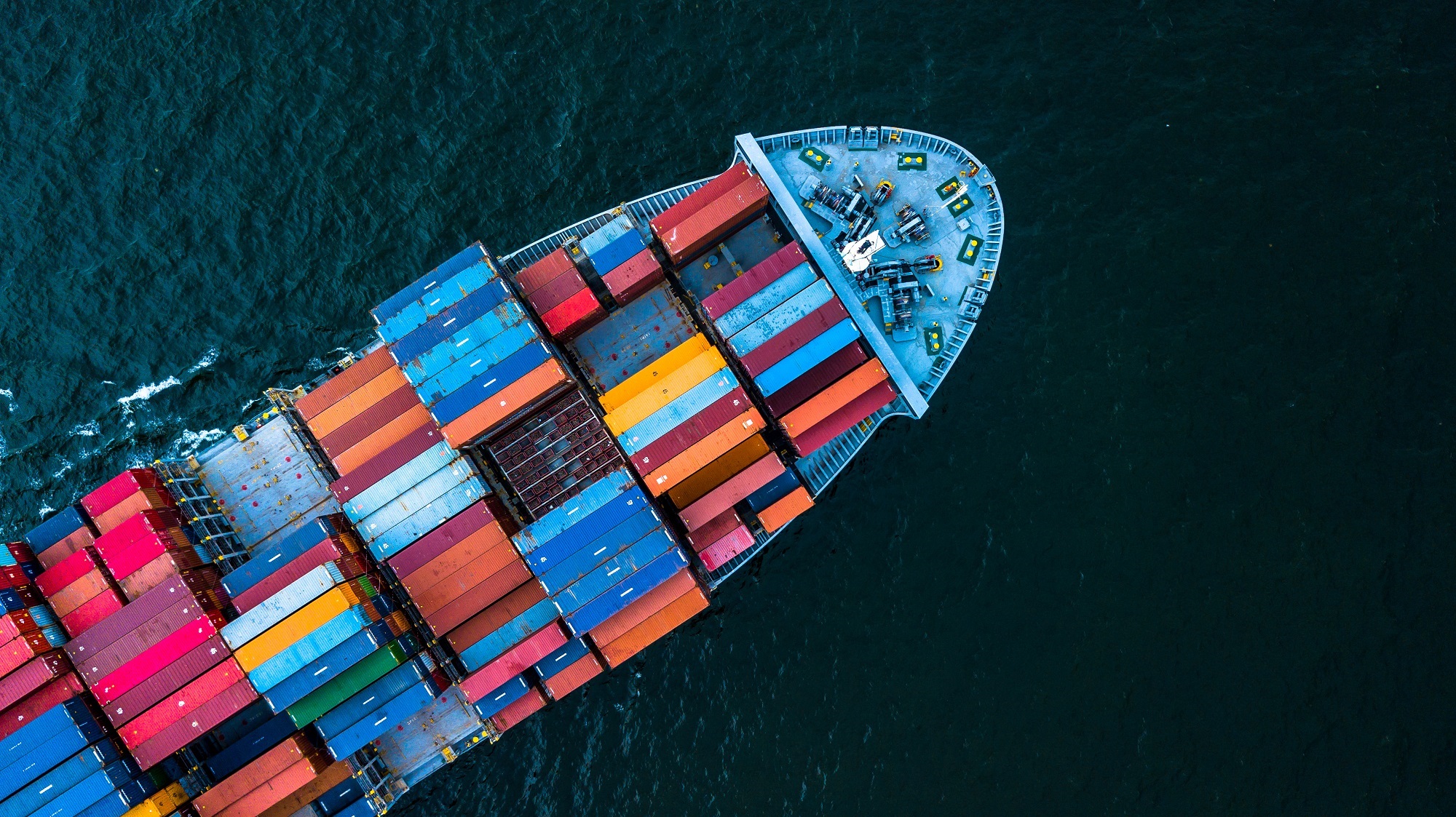 Foto van containerschip