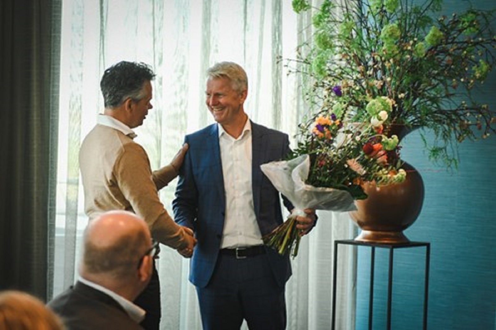 Foto van 2 mannen